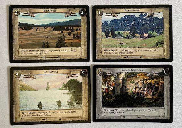 LORD OF THE RINGS TCG - X4 CARDS 2002 - DECIPHER