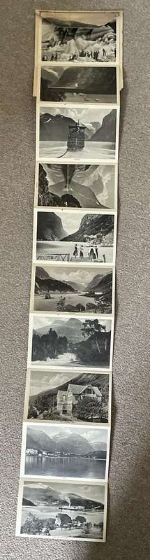 Antique Picture Postcard - late 1890's - early 1900's - NORWAY - Eneret Carl Normann - RARE!