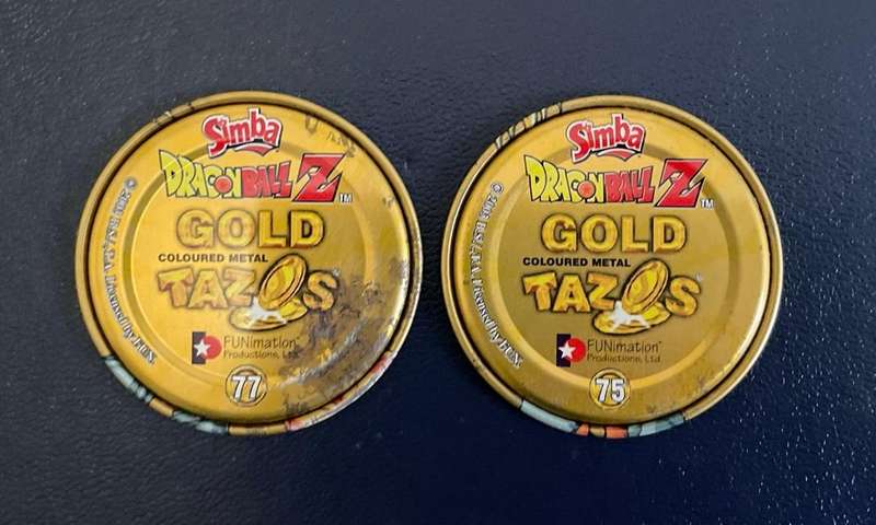 Dragon Ball Z  Metal Tazo's x 2 - 2003