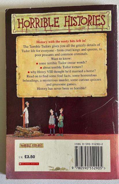 Horrible Histories - The Vicious Vikings - 1994- Terry Deary and Neil Tonge - 126 pages Scholastic
