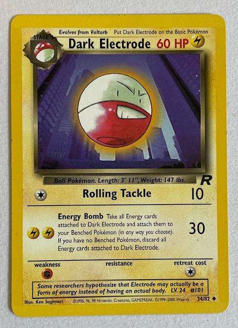 Pokémon TCG - DARK ELECTRODE (R) - 2000 - 34/82 - UC - LP NM