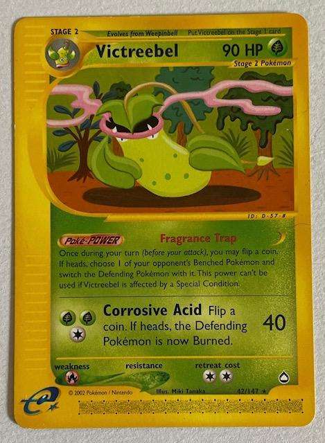 Pokémon TCG - VITREBEEL - 2002 - 42/147  - RARE! - LP