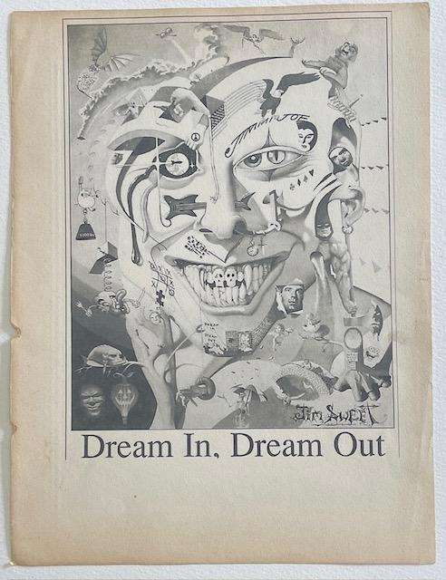 Vintage Reproduction - DREAM IN  DREAM OUT by Jim Sweet - circa 1970's - fascinating art!