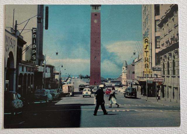Vintage postcard - Port Elizabeth - The Campanile to commemorate the 1820 settlers  *Africana.
