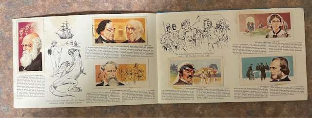 Brooke Bond Cards. Famous People 1869 - 1969 booklet