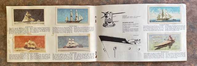 Brooke Bond Card Booklet. The Saga of Ships