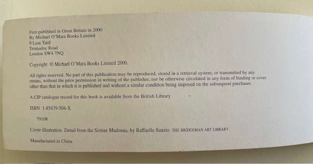 BANK OF EROS Cheque book 2000 - Great, quirky gift!