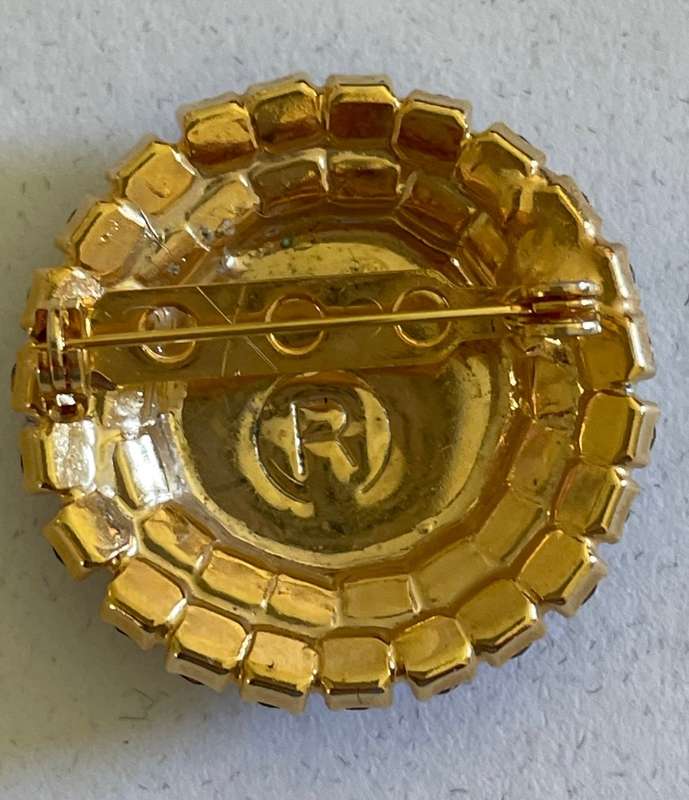 BEAUTIFUL Vintage Brooch, - GREAT SEAL OF OKLAHOMA - like new!