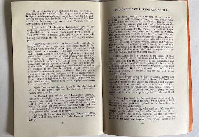 Vintage / antique booklet. Strange Tales of the North Country by C.T. Oxley