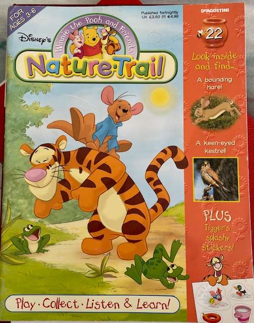 Winnie The Pooh and Friends - Nature Trail magazine #22  Disney Collectible!