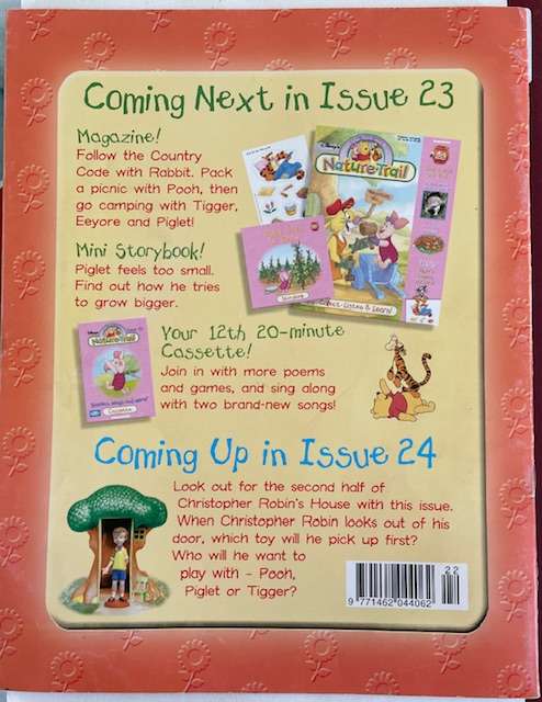 Winnie The Pooh and Friends - Nature Trail magazine #22  Disney Collectible!