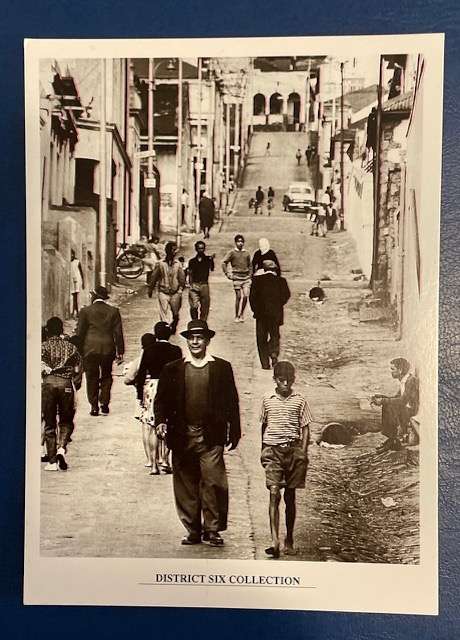 Historical Postcard - DISTRICT SIX COLLECTION - "Richmond Street" photo Cloete Breytenbach. #1282