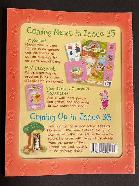 Winnie The Pooh and Friends - Nature Trail magazine  #34. Disney Collectible!