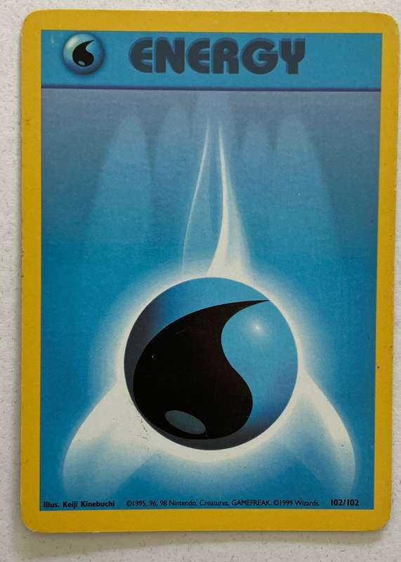 Horsea, Seadra and energy card - Pokemon TCG