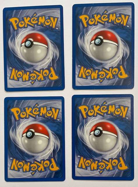 Pokémon Trading Cards x 4. REMAROID 105/147, SMEARGLE 109/147, MR. MIME 95b/147 + MAREEP 93/147