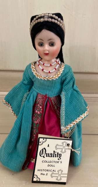 RARE Vintage collector's doll - Anne Boleyn - pre 1965