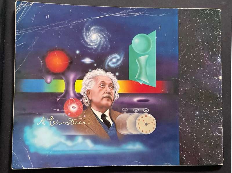 The Universe of Dr. Einstein - Soft cover Book -collectable!