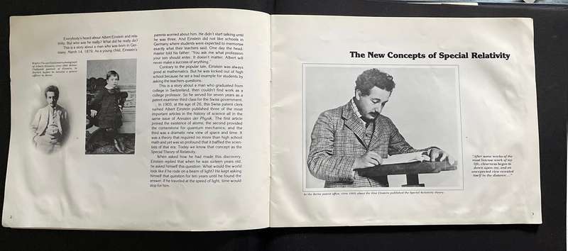 The Universe of Dr. Einstein - Soft cover Book -collectable!