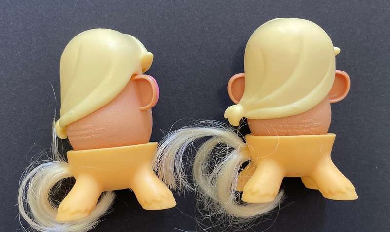 McDonalds Collectable Toys - 2021 - My Little Pony - Mrs. Potato Head x2 Great condition!