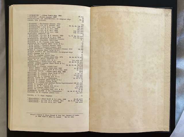 THE FLAG OF THE SOUTHERN CROSS - F. C. BOWEN (HARDBACK)  1939 - MARITIME HISTORY