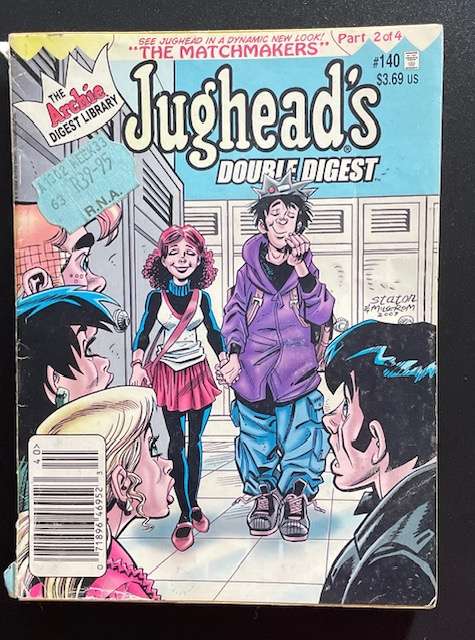 Archie Comic Book - JUGHEAD DOUBLE DIGEST #140 2008