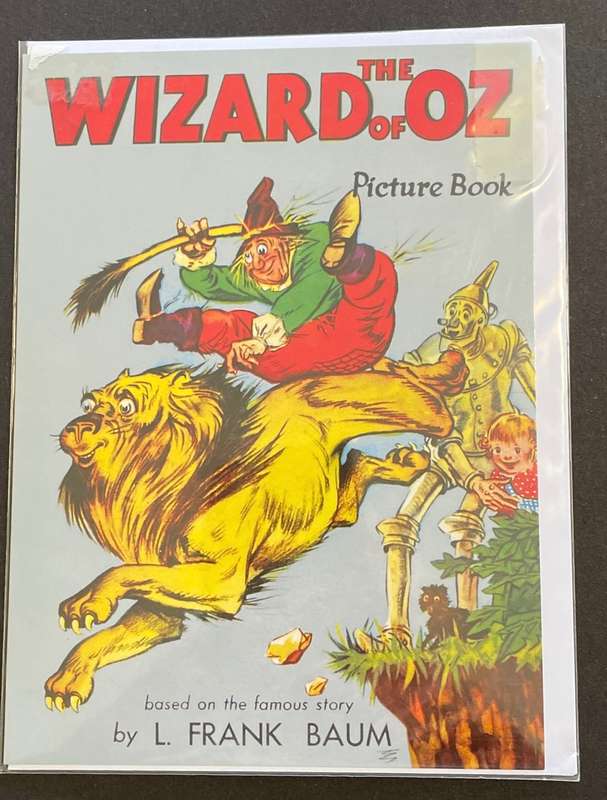 POST CARD - THE WIZARD OF OZ - Picture Book Cover - Frank Baum - 2014- new!