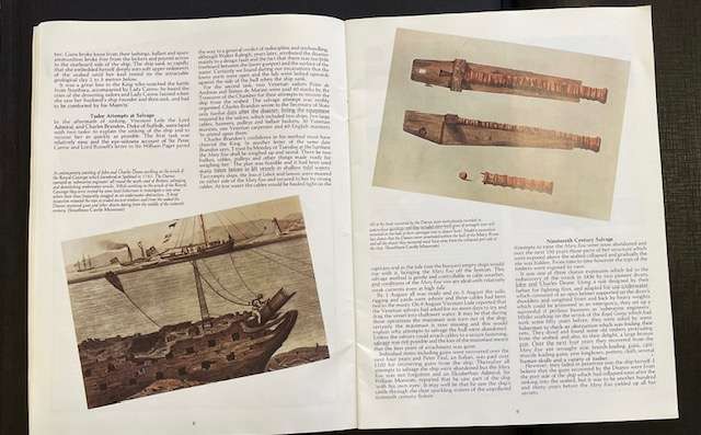 "THE MARY ROSE" - Excavating and Raising Henry VIII Flagship - 1982- M.Rule *Maritime History