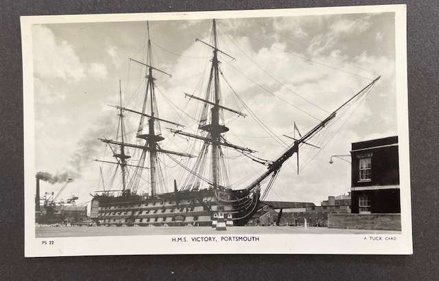 Vintage postcard - TUCK'S - H.M.S VICTORY, Portsmouth - #PS22