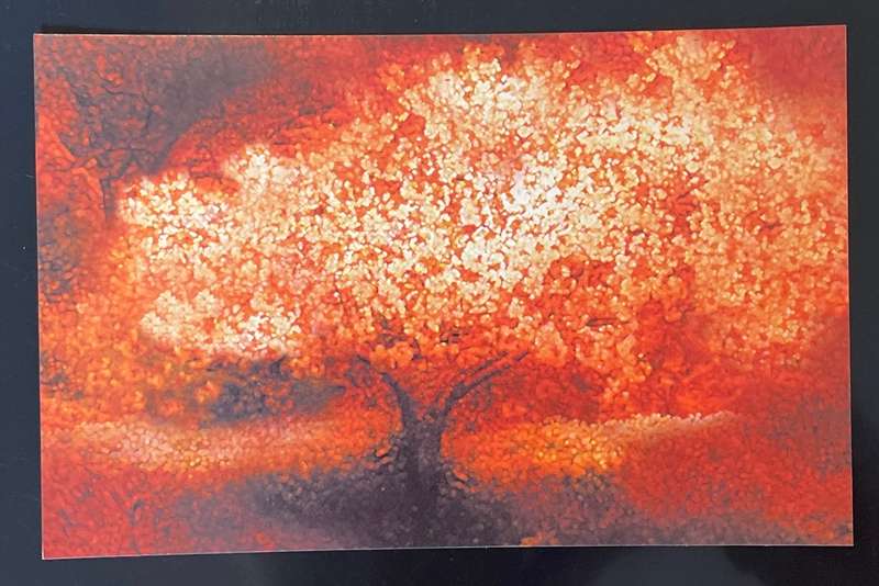 Art postcard - HARLEQUIN POSTCARD COLLECTION 2002