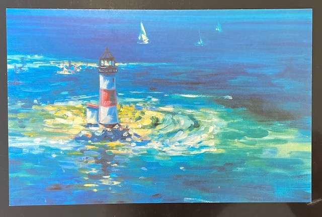 Art postcard - HARLEQUIN POSTCARD COLLECTION