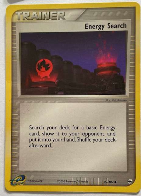 Pokémon Trading Card - Four Trainer Cards - all LP