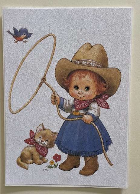 Card - Children of The World - America