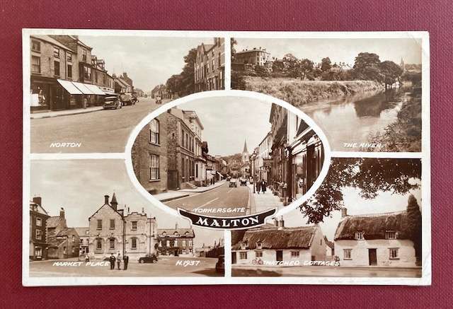 Vintage Postcard - 1941 - MALTON - VALENTINES CARD - #H1937