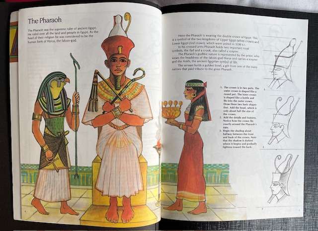 Drawing History - ANCIENT EGYPT - 1994 - Scholastic - E. Raphael & D. Bolognese
