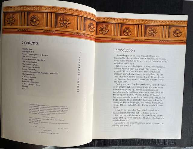 Drawing History - ANCIENT ROME - 1995 - Scholastic - E. Raphael & D. Bolognese