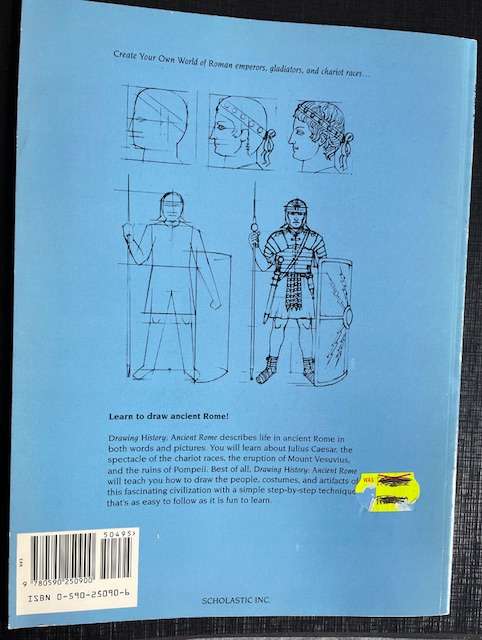 Drawing History - ANCIENT ROME - 1995 - Scholastic - E. Raphael & D. Bolognese