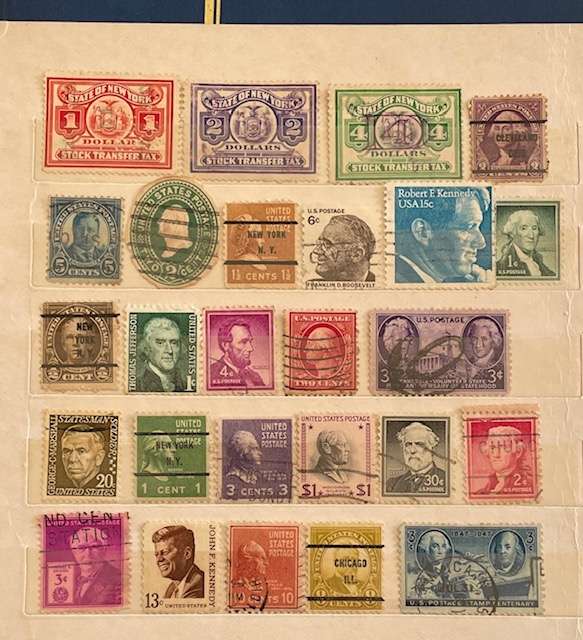 Mixed lot of USA stamps