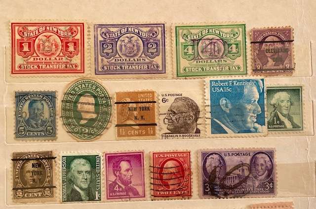 Mixed lot of USA stamps