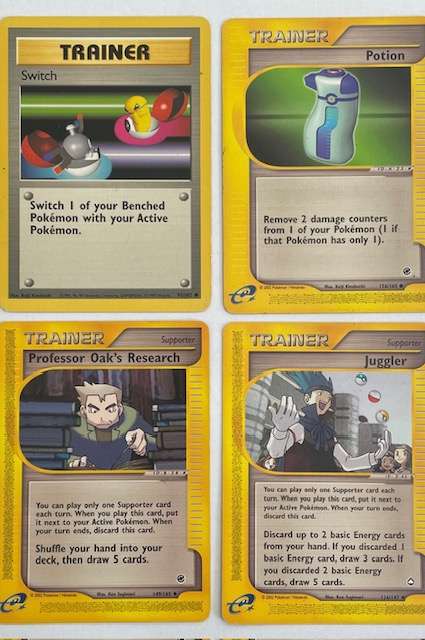 Pokémon Trainers x4 - all LP