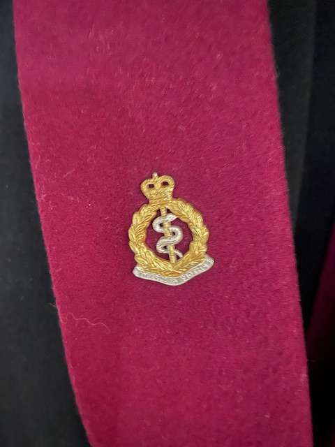 RAMC - (Royal Armed Medical Corps) - Full smart dress uniform circa 1950's - RARE!