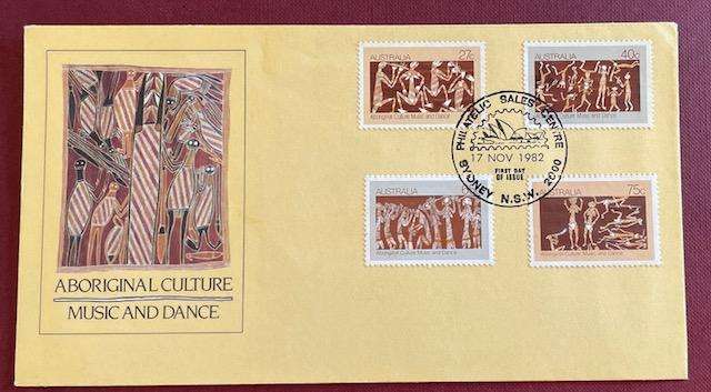 FDC - Aboriginal Art - Australia - 1982