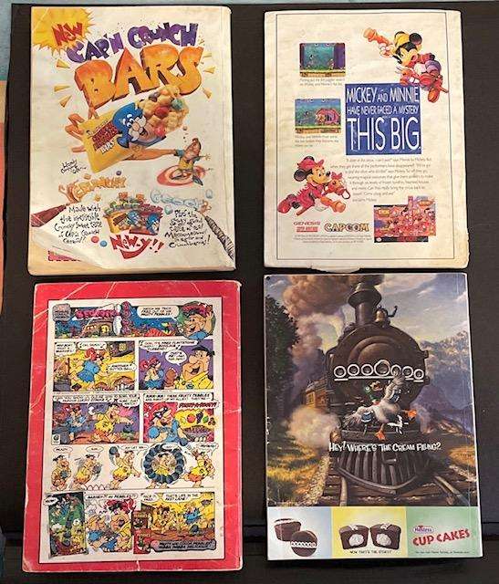 VINTAGE ARCHIE COMIC MAGAZINES  X4 - USED