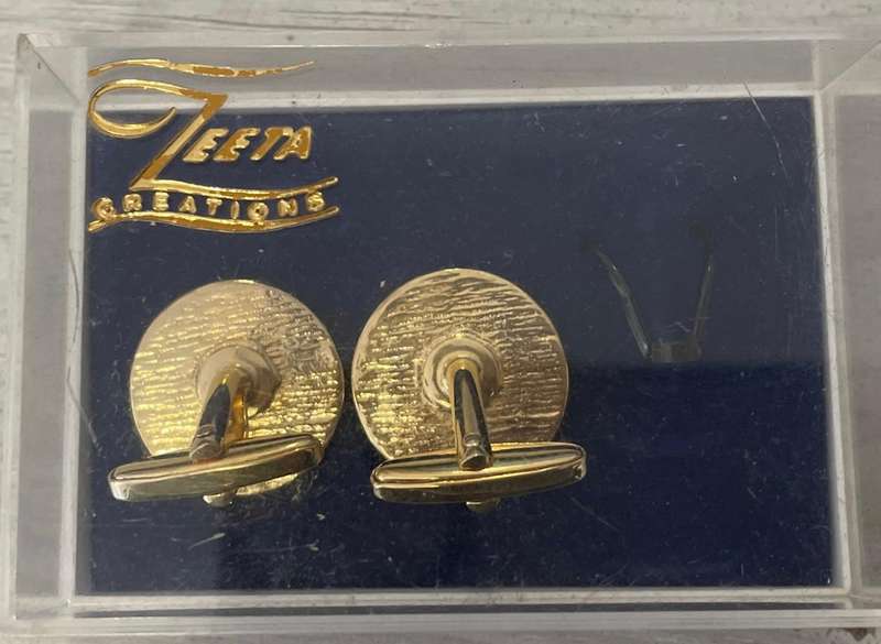 Vintage Southern Rhodesia 1951 cufflinks - Zeeta Creations