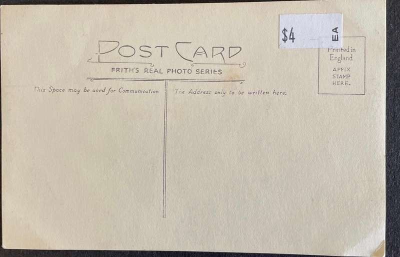 Antique postcard - Falmouth "IMPLACABLE" - Frith's card - early 1900's unused - Marine history