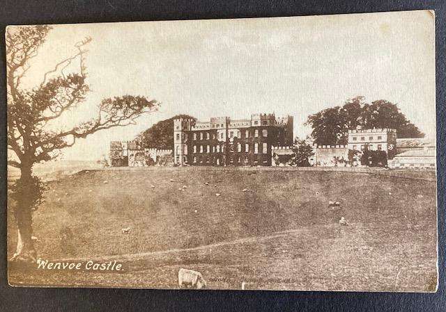 Antique postcard - Frith's series - WENVOE CASTLE - #43468 Posted 1918