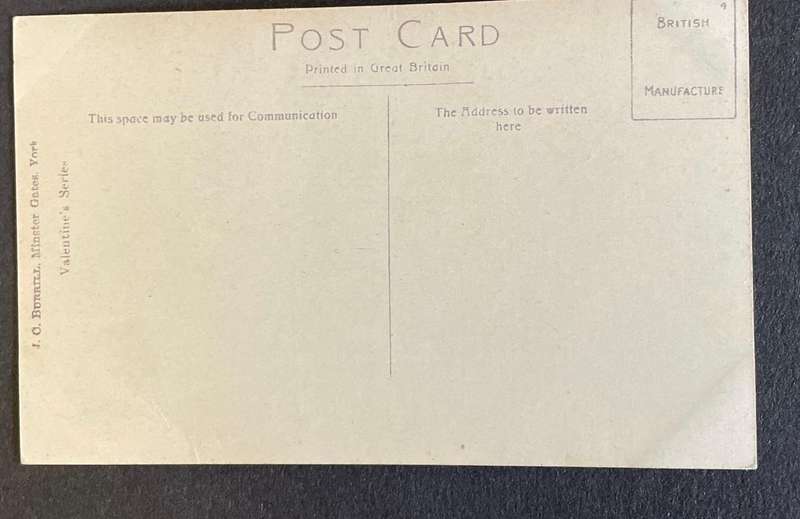 Antique postcard - YORK - Micklegate  Bar - Valentines - #75725  - unused - Beautiful!