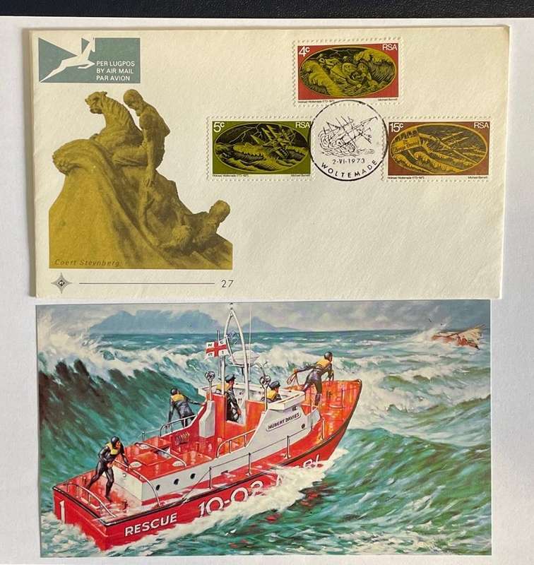 First Day Cover - South Africa - 1973 - Wolraad Woltemade #27