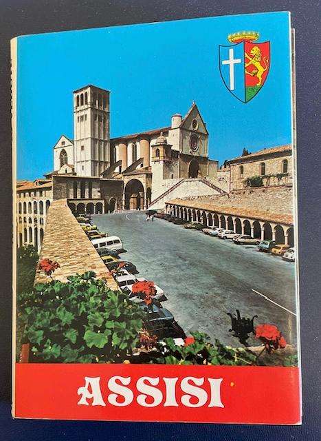 VINTAGE SOUVENIR CARD BOOKLET - ASSISSI - 16 CARDS