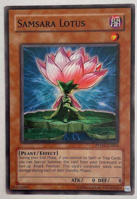Yu Gi Oh! TCG - SAMSARA LOTUS 1996 PTDN - EN004