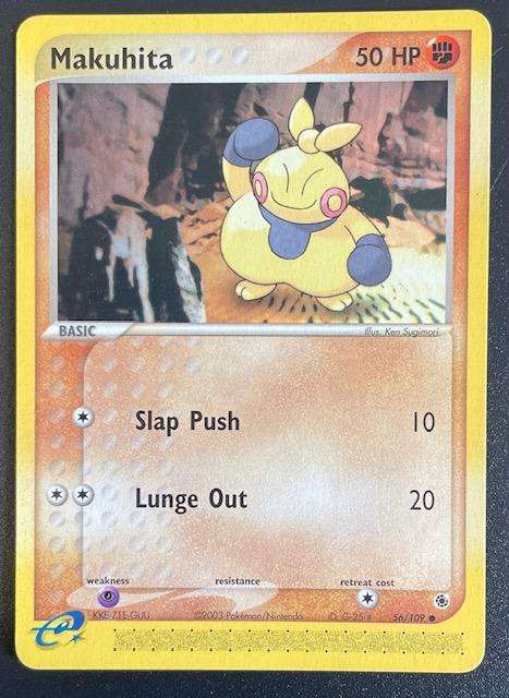 Pokémon Trading Card - 2003 - MAKUHITA- 56/109 - LP
